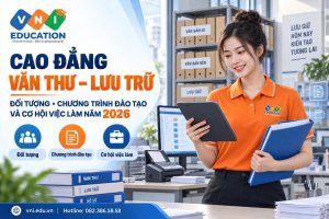 cao đẳng văn thư lưu trữ