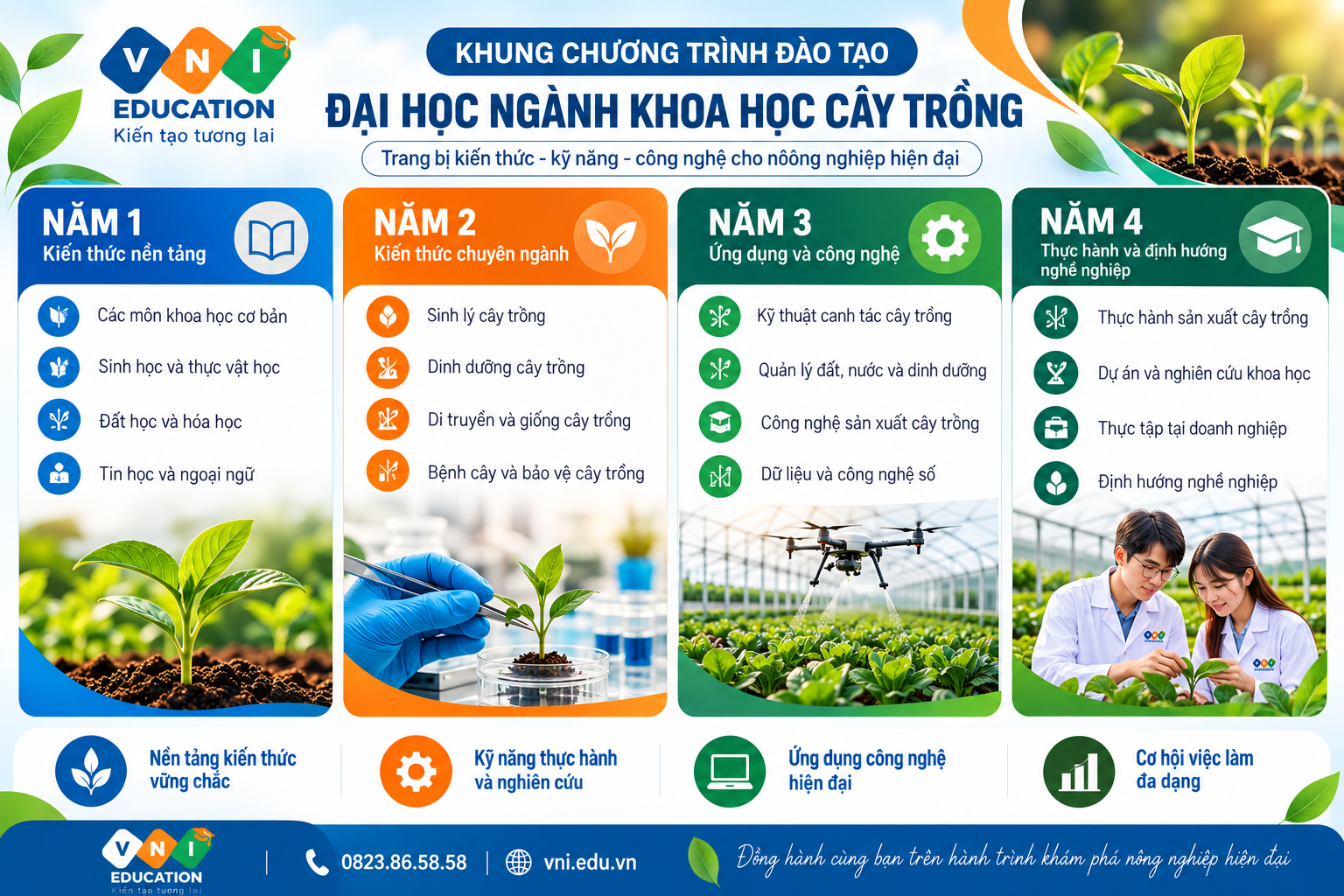 ngành khoa học cây trồng