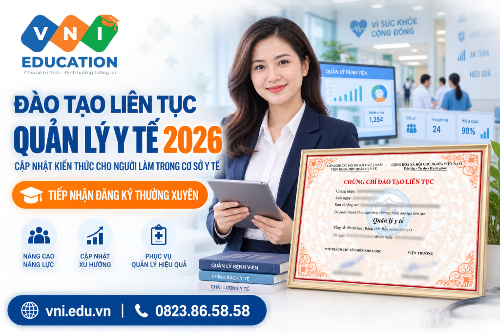 Đào tạo liên tục Quản lý y tế
