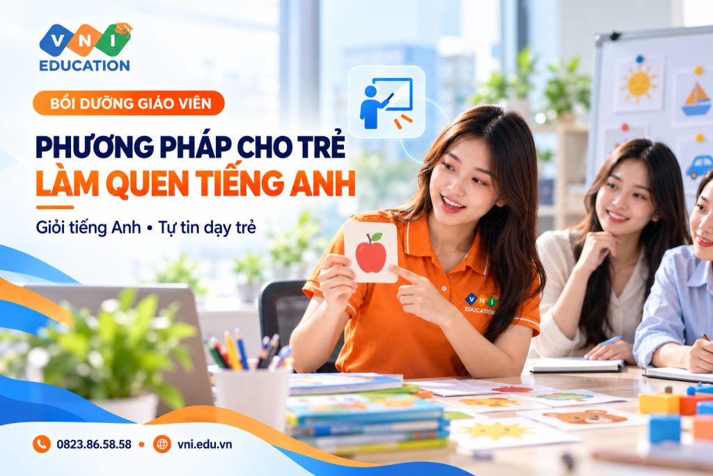 phương pháp cho trẻ làm quen tiếng Anh