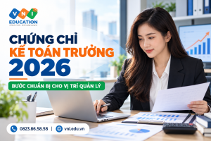 Chứng chỉ bồi dưỡng kế toán trưởng