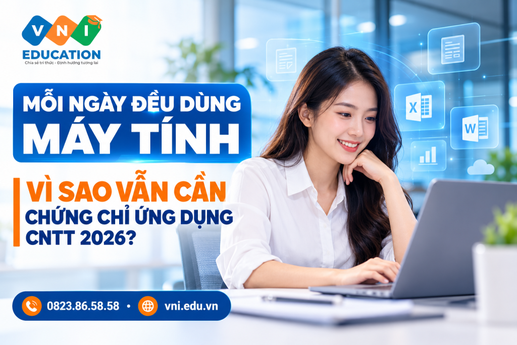 Chứng chỉ ứng dụng CNTT