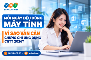 Chứng chỉ ứng dụng CNTT