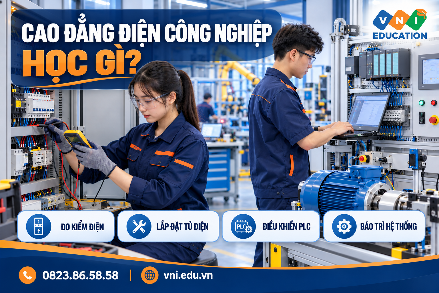 Cao đẳng Điện công nghiệp