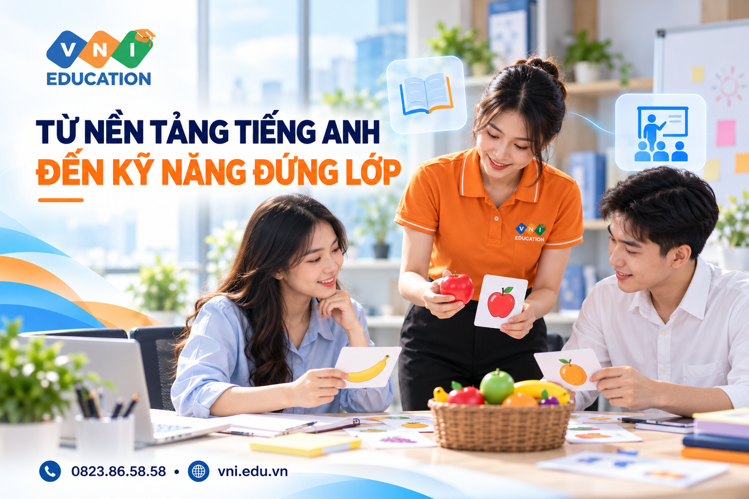 phương pháp cho trẻ làm quen tiếng Anh
