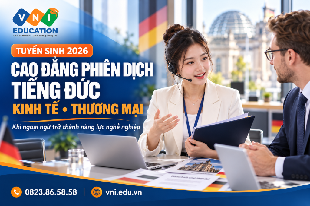 Cao đẳng Phiên dịch tiếng Đức kinh tế thương mại