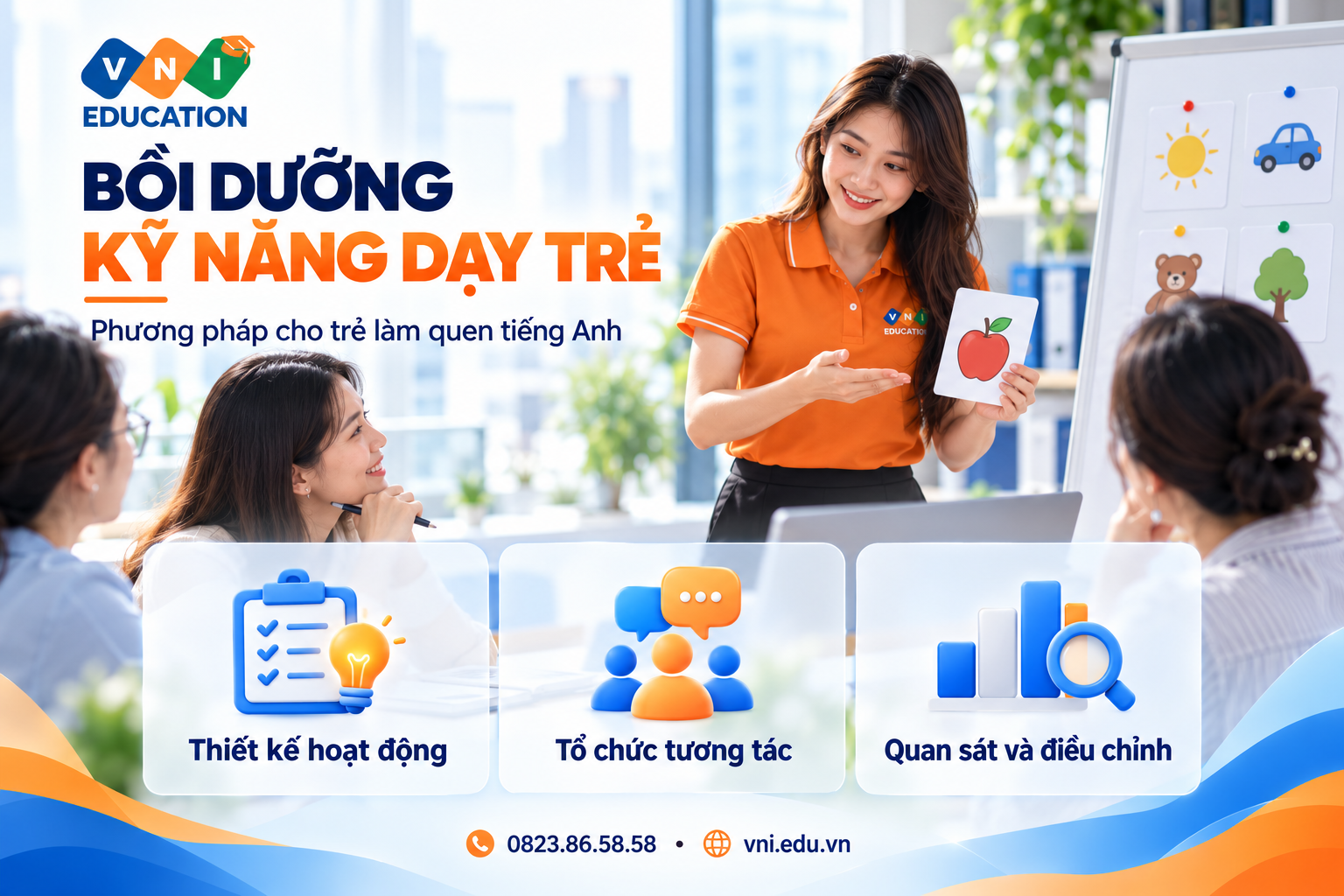 phương pháp cho trẻ làm quen tiếng Anh