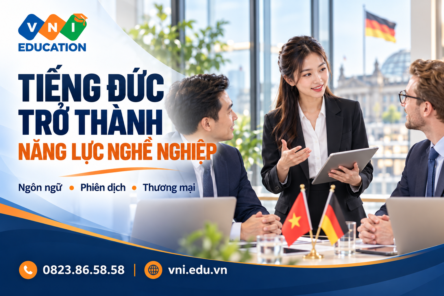 Cao đẳng Phiên dịch tiếng Đức kinh tế thương mại