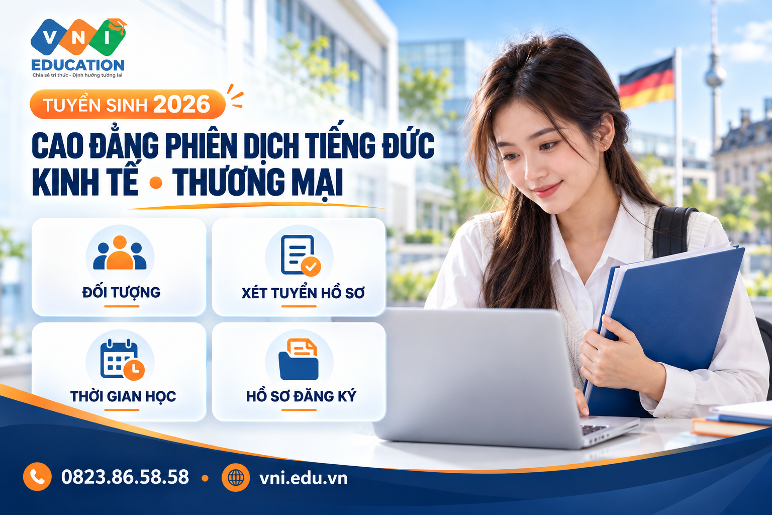 Cao đẳng Phiên dịch tiếng Đức kinh tế thương mại