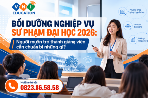 Bồi dưỡng nghiệp vụ sư phạm đại học